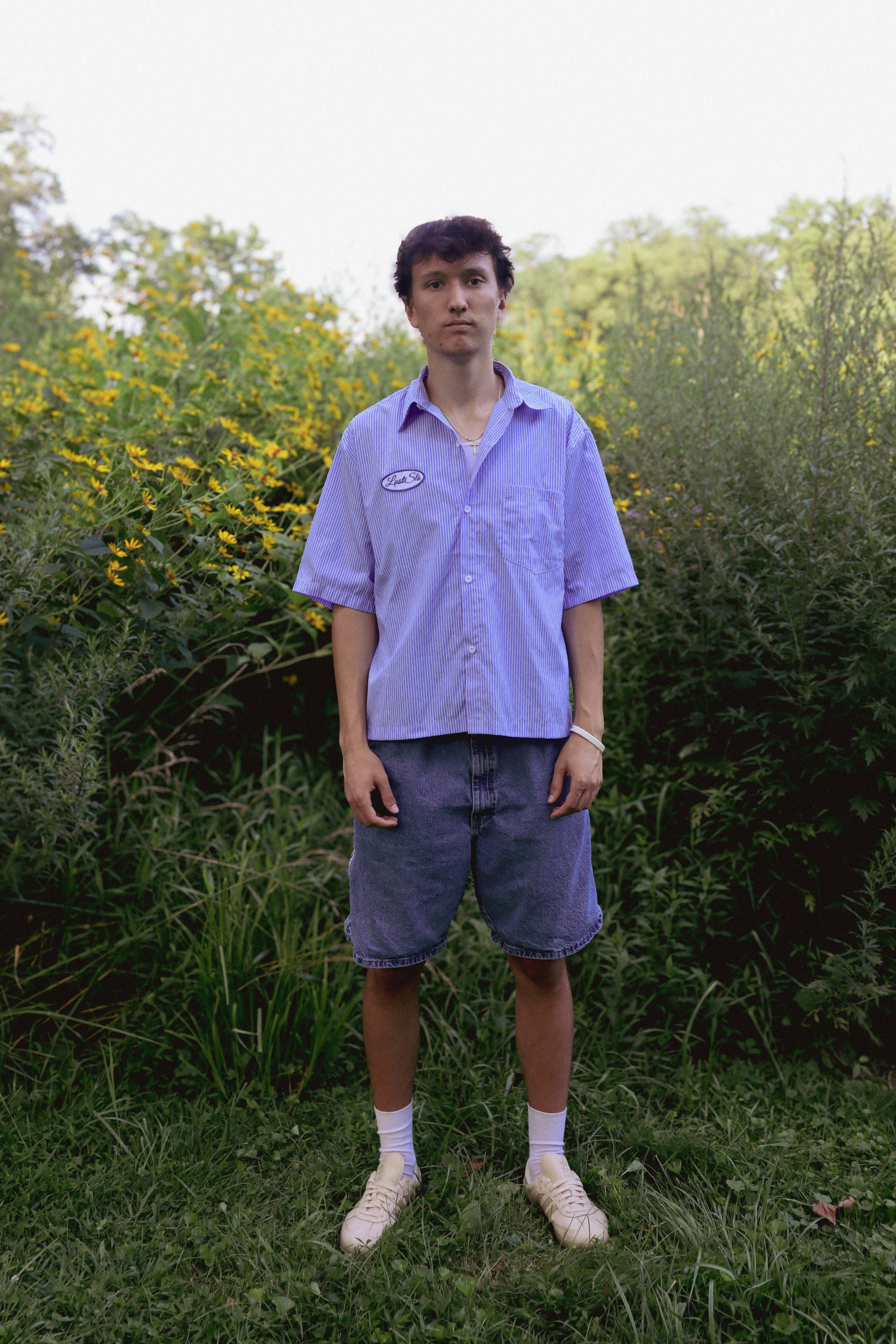 Boxy Mechanic Shirt Blue